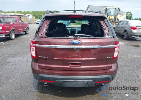 2012 Ford Explorer Limited z USA, uszkodzony, nr VIN 1FMHK8F84CGA91614